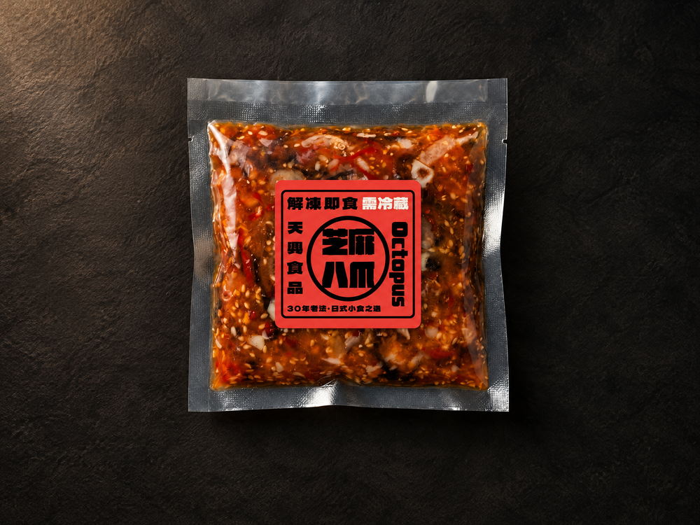 芝麻八爪魚 200g