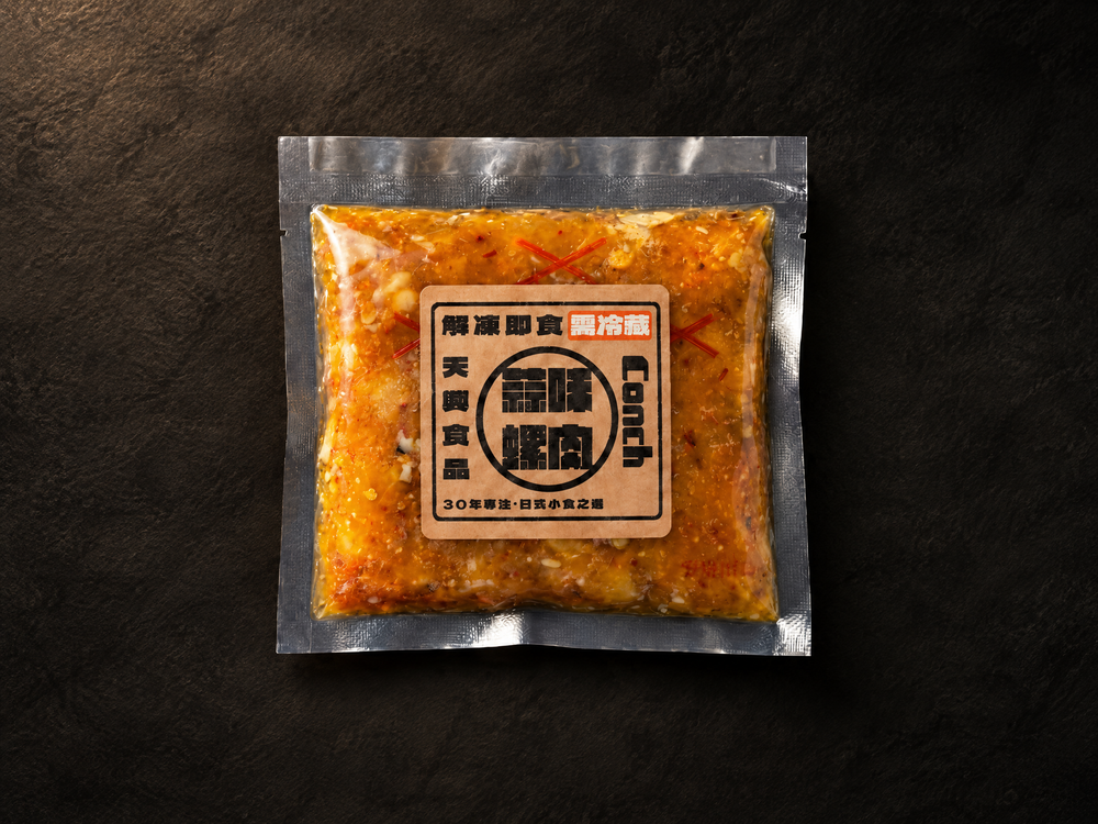 蒜味螺肉 200g